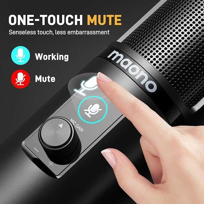 Mikrofon pojemnościowy, z przetwornikiem kardioidalnym MAONO AU-PM421