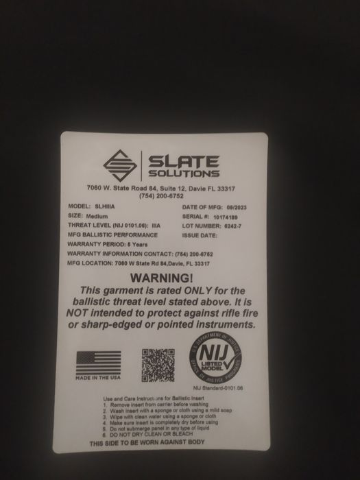 Балістичні пакети нові