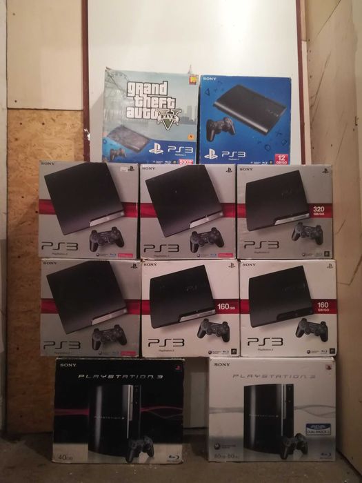 Karton do konsoli ps3 wkładki instrukcje KOMPLETNY fat slim super slim