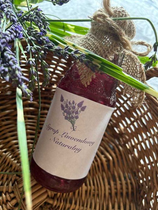 Lawendowy Syrop - 100 % naturalny