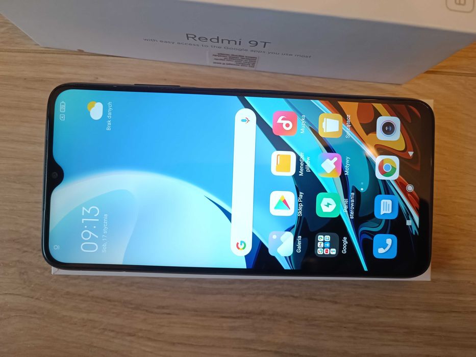 Xiaomi Redmi 9t 4/128gb komplet, bateria 6000mAh
