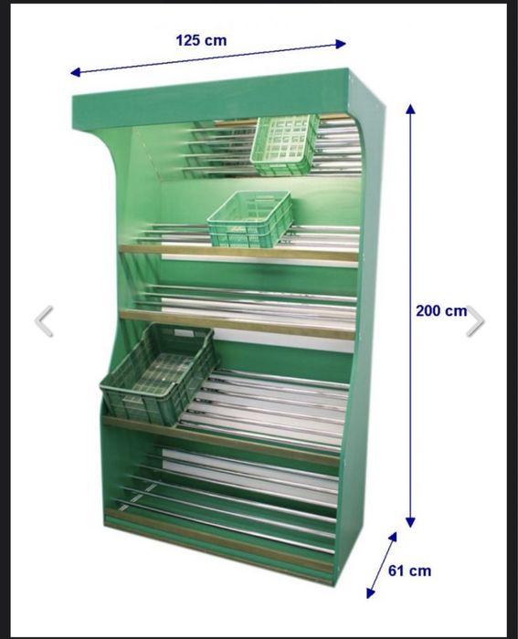 Regał na owoce i warzywa