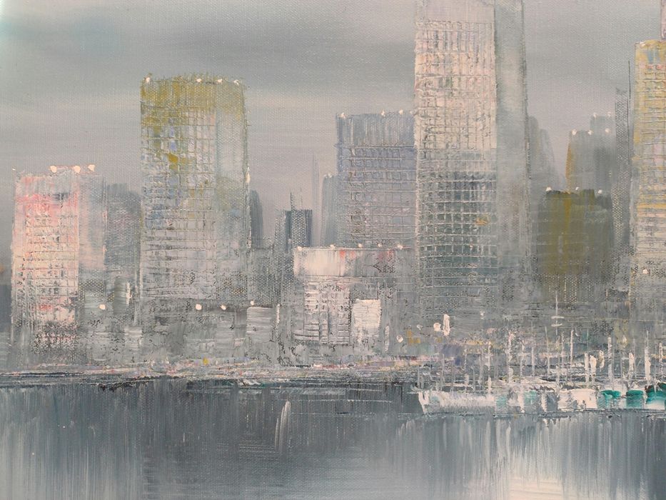 Obraz na płótnie sygnowany