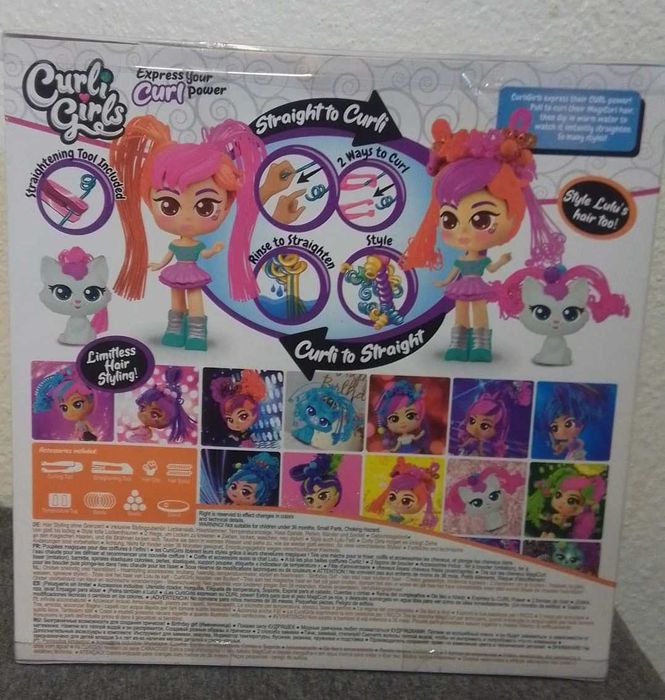Boneca Curli Girls - Birthday Girl - Nova!!