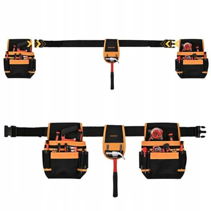 Pas Monterski Narzędziowy na Narzędzia Budowlany ORGANIZER narzędziowy