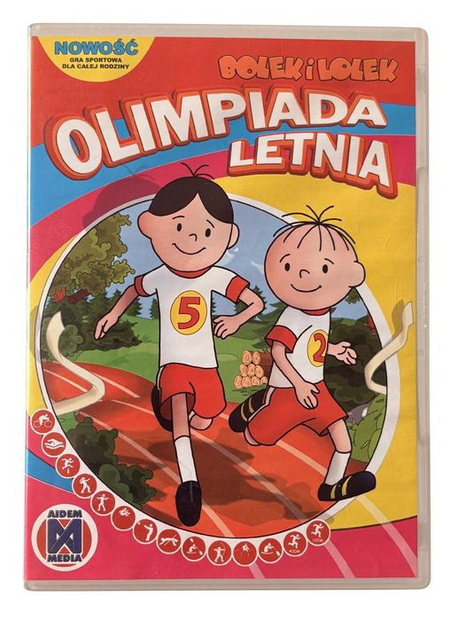 Gra Komputerowa Bolek i Lolek Olimpiada Letnia PC Aidem Media