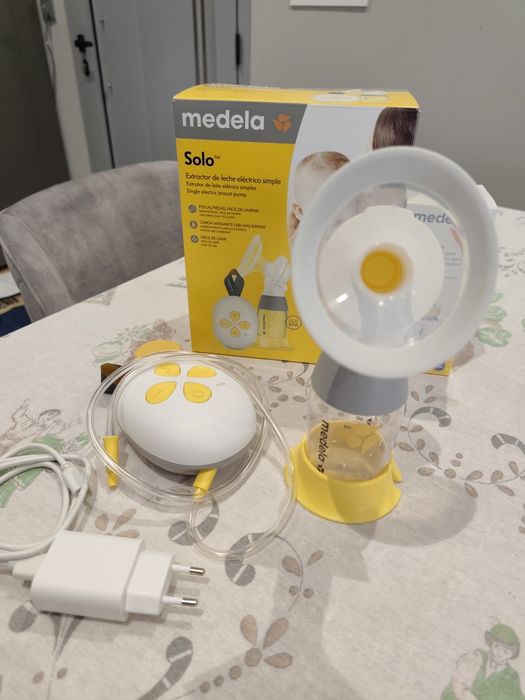 Bomba elétrica solo + biberão com tetina