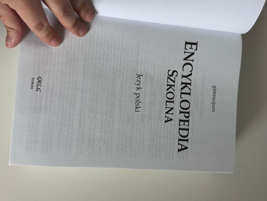 Encyklopedia szkolna język polski lektury