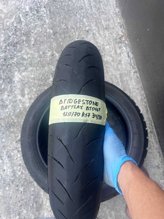 Мотошина Bridgestone Battlax BT016 F 120/70 R17 гума мото