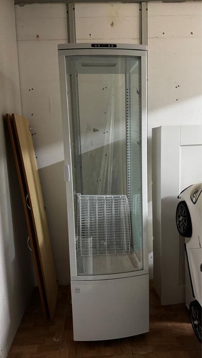 Vitrine em vidro gelada