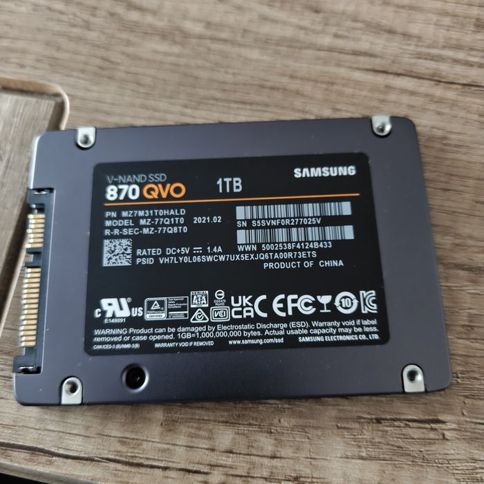 Dysk SSD Samsung 870 QVO 1TB