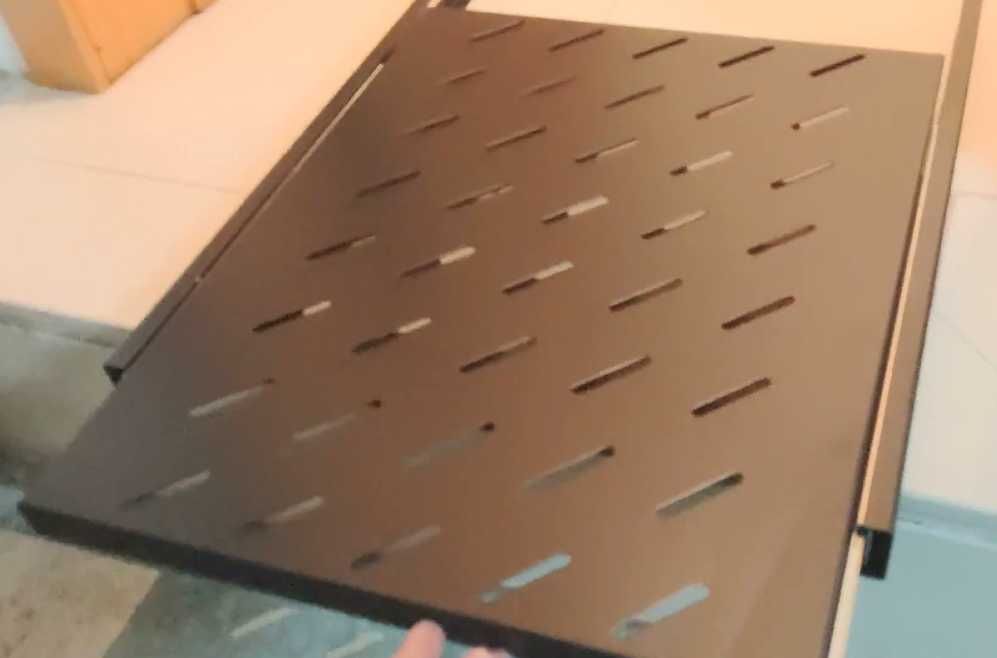 Prateleira 1U telescópica para Rack's Preto Phasak 800