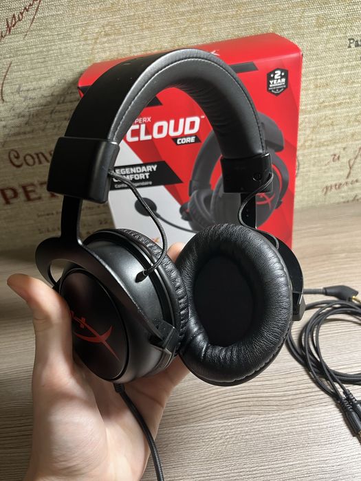 Игровые наушники HyperX Cloud Core DTS
