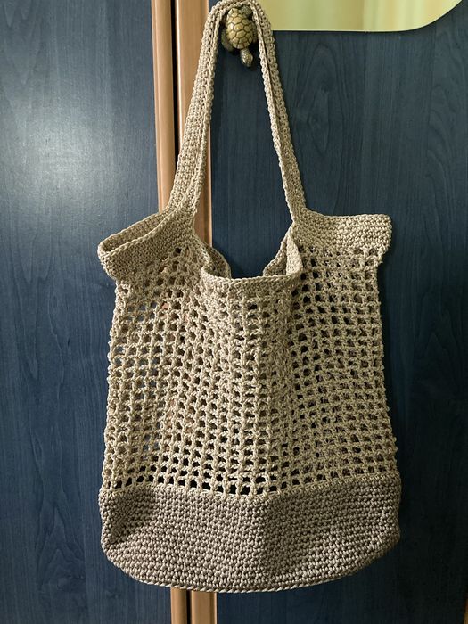 Сетка вязаная крючком