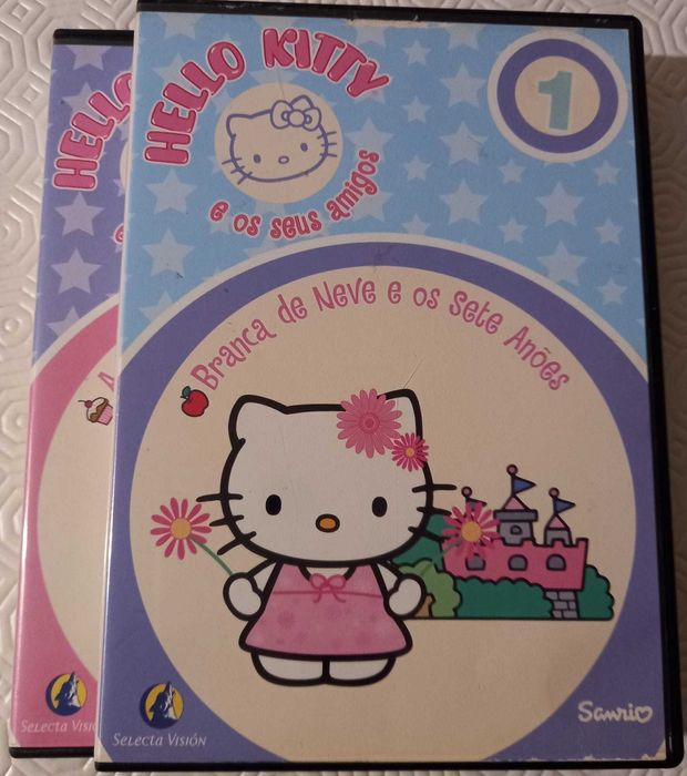 Lote de DVDs para crianças