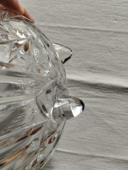 Miska ze szkła z PRL