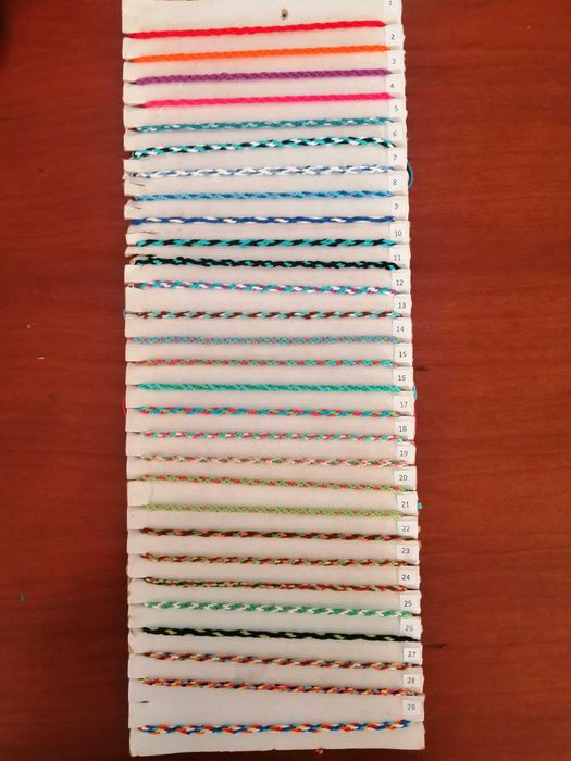 Pulseiras feitas à mão - Personalizáveis