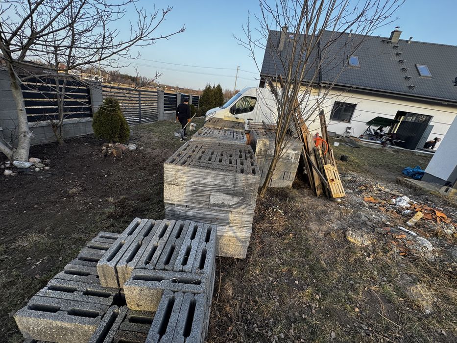 450 pustakow keramzytobetonu 12 cm