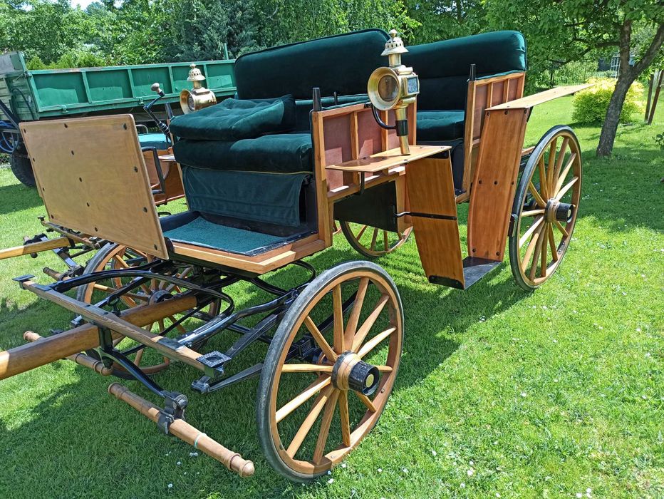 Bryczka konna 6-osobowa 1910r.