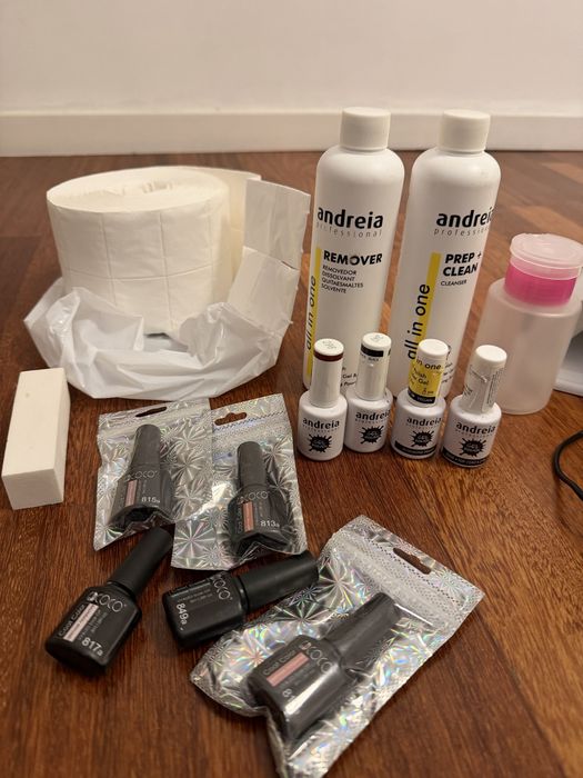 Kit profissional unhas de gel/ verniz gel