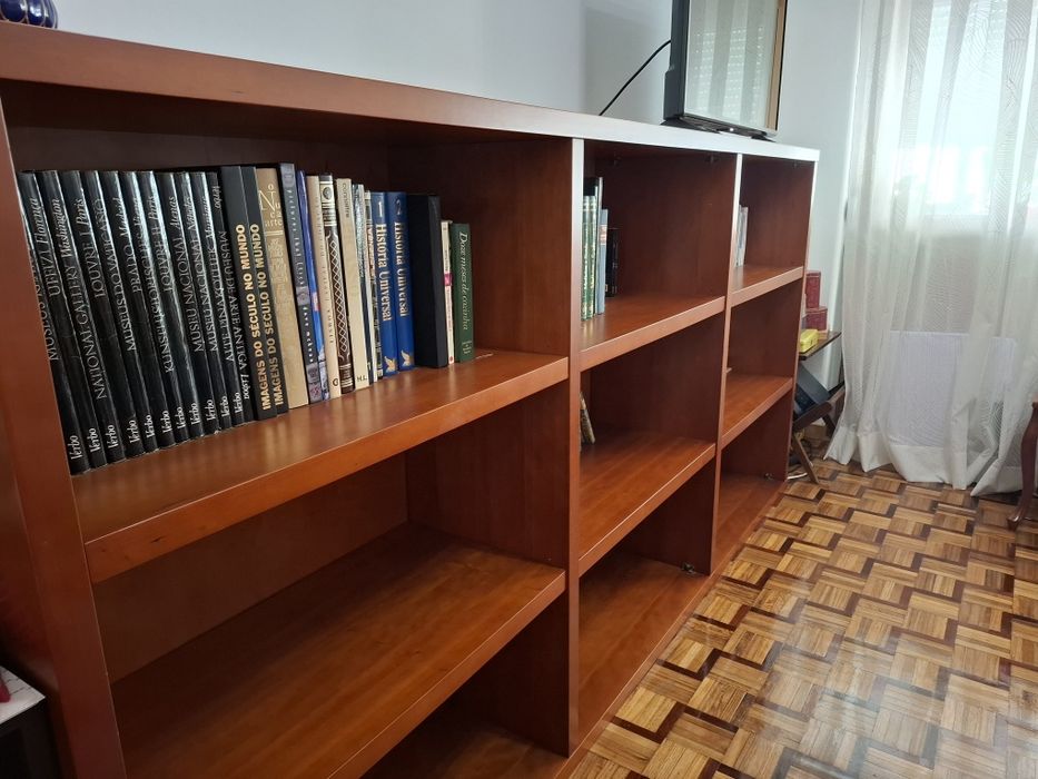 Estante madeira cerejeira