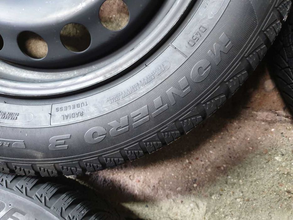 Felgi stalowe koła VW Skoda Seat R15 5x100 opony zimowe 185/65R15 5,5mm
