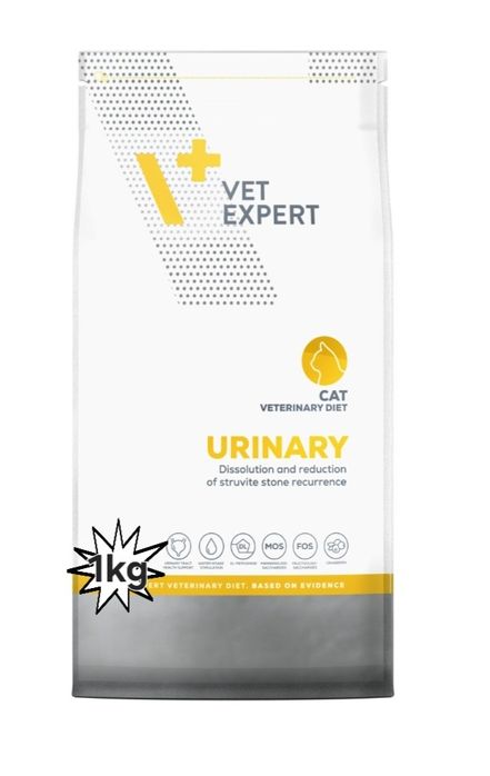 VET EXPERT URINARY CAT - sucha karma weterynaryjna dla kotów 1kg