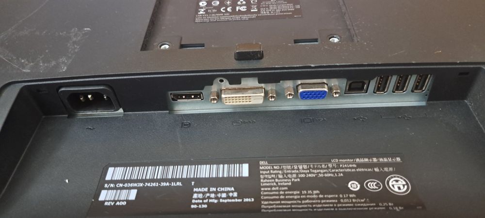 Monitor dell p2414hb