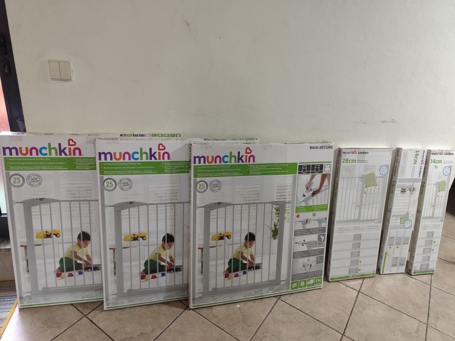 Barreiras de segurança e extensões Munchkin