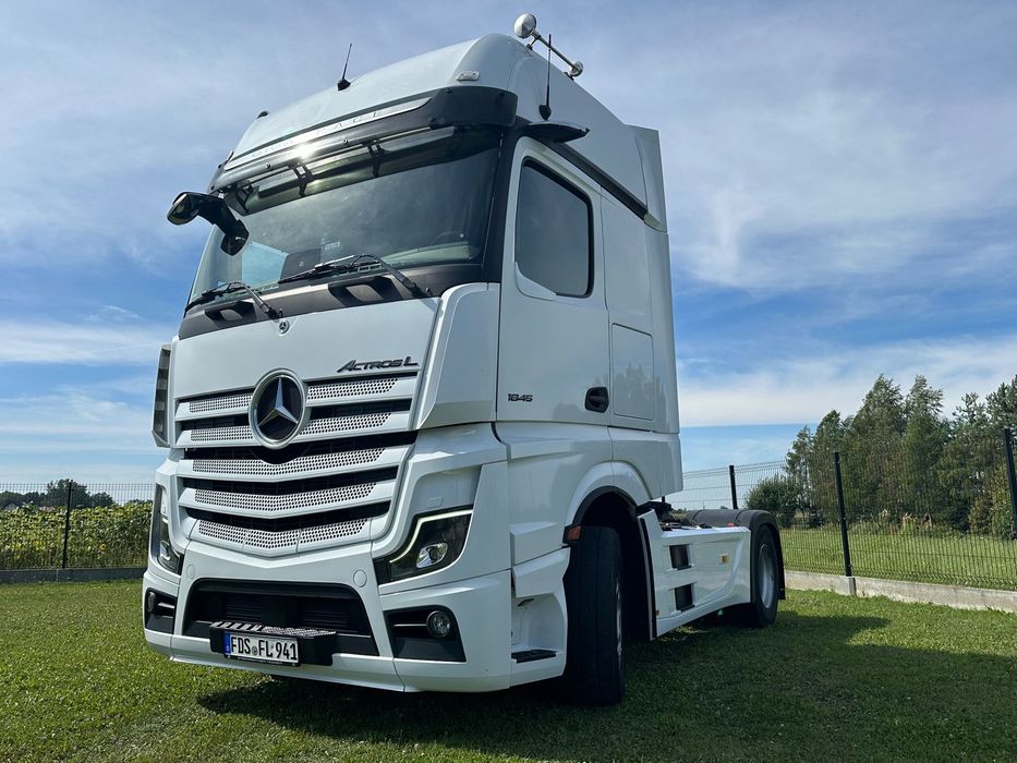 Mercedes-Benz 1845 L Giga Space Klima Postojowa z Niemiec  Retarder Olejowy/ Nowa Generacja/ FV23%