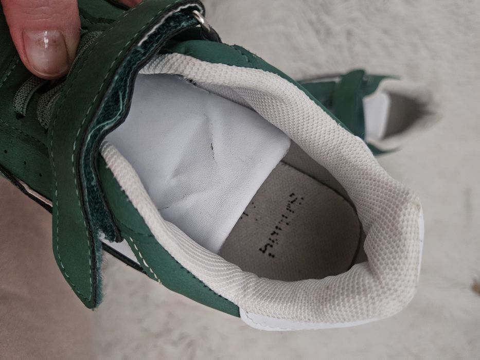 Buty na rzepy zielone 30 chłopiec