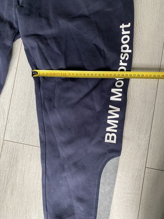 Puma BMW motorsport spodnie dresowe rozmiar XL granatowe
