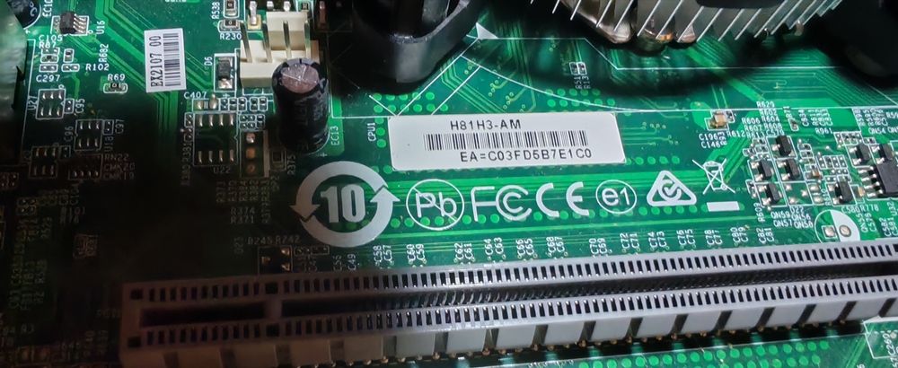Материнская плата Acer H81H3-AM Socket 1150