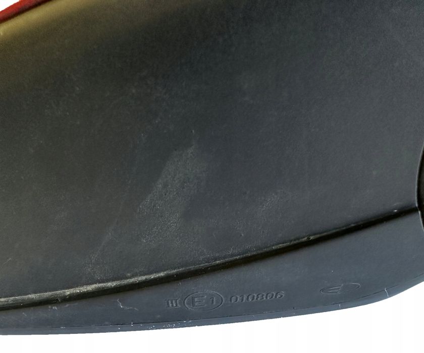 Lusterko Opel Astra H Prawe Elektryczne 5 Pin Czerwone