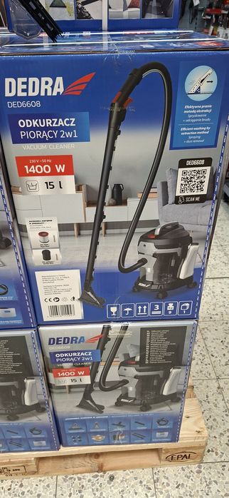 Odkurzacze piorący 15 l Dedra