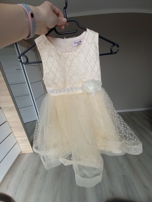 Sukienka okolicznościowa elegancka 110/116
