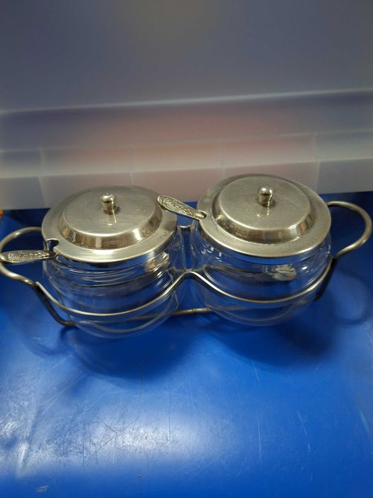 Molheira ou açucareiro de inox