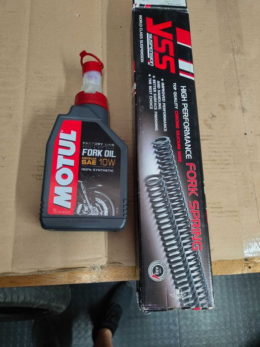 Molas/Fork spring set YSS linear LR355A075S355, Honda NC X  S 750 ccm Year 2014 - 2016 NOVAS