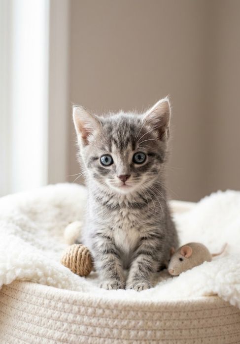 Шотландські висловухої кошенята "Скоттіш-Фолд"