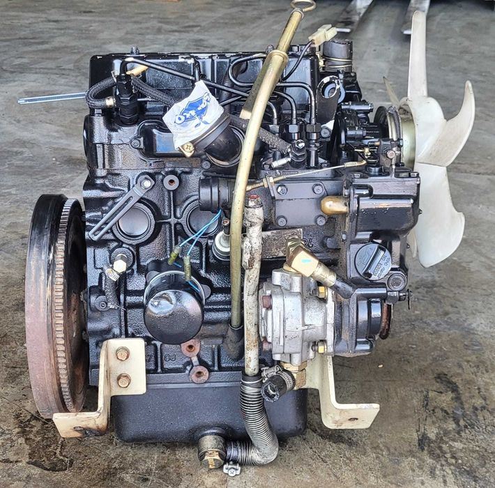 Silnik Mitsubishi L3C SPRAWNY ciś.cyl:3x29 gwarancja rozruch.