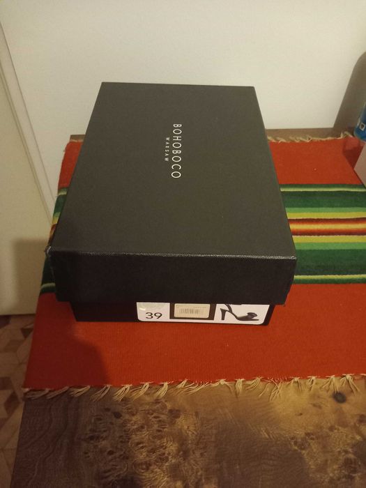 Navy Blue Nowe Szpilki 39  Bohoboco Made In Italy