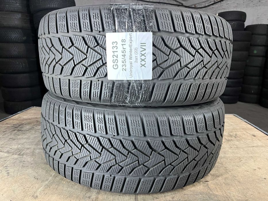 GS2133 Зимові шини 235/45r18 Uniroyal WinterExpert пара резина р18