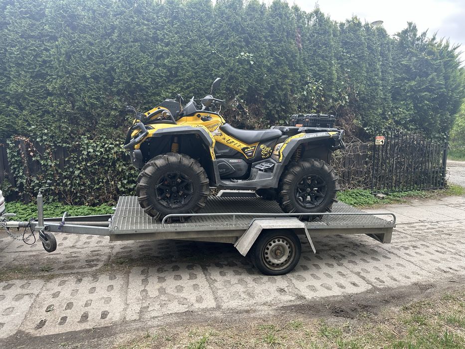 Sprzedam przyczepę do przewozu quada, motocykla (do negocjacji)