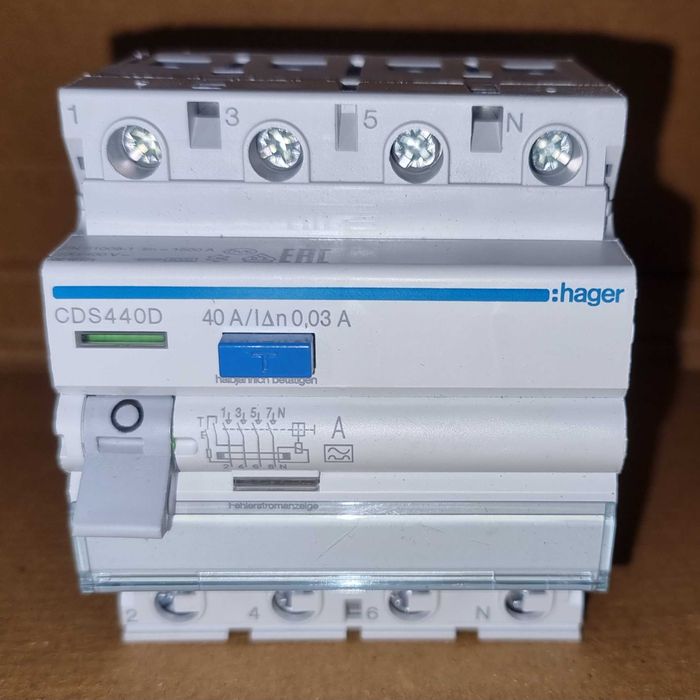 HAGER CDS440D RCCB Wyłącznik różnicowoprądowy