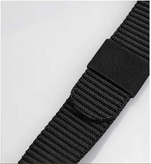 pasek do spodni męski materiałowy, czarny , nowy długość 114cm
