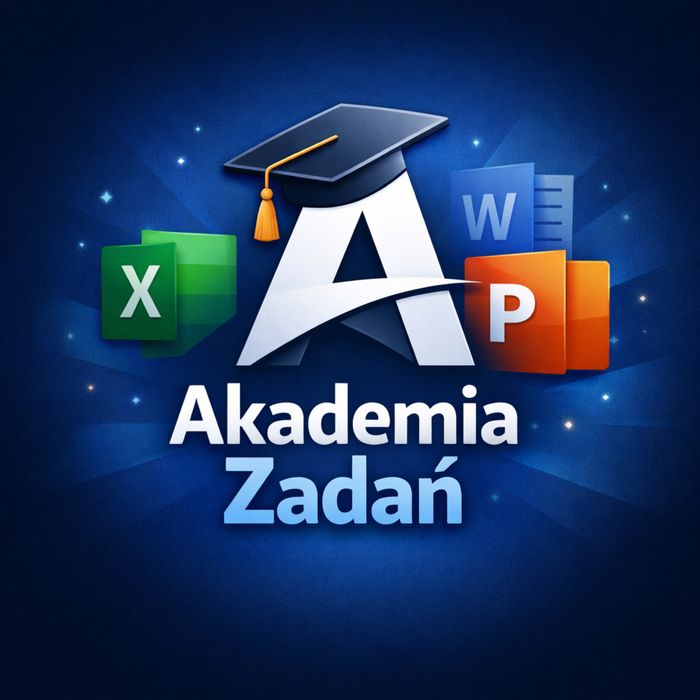 Prezentacje, prace Word/Excel, pomoc w zadaniach — Akademia Zadań