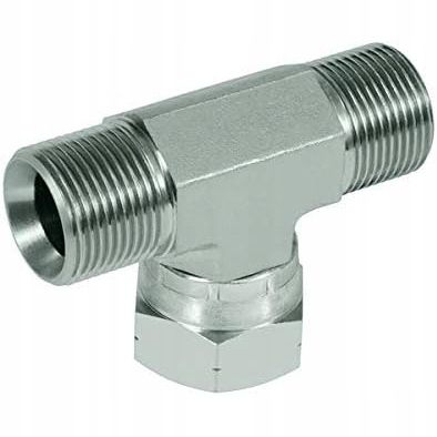 Rozgałęziacz 1/4" | Stal Nierdzewna, 400 bar, 2 x 1/4"