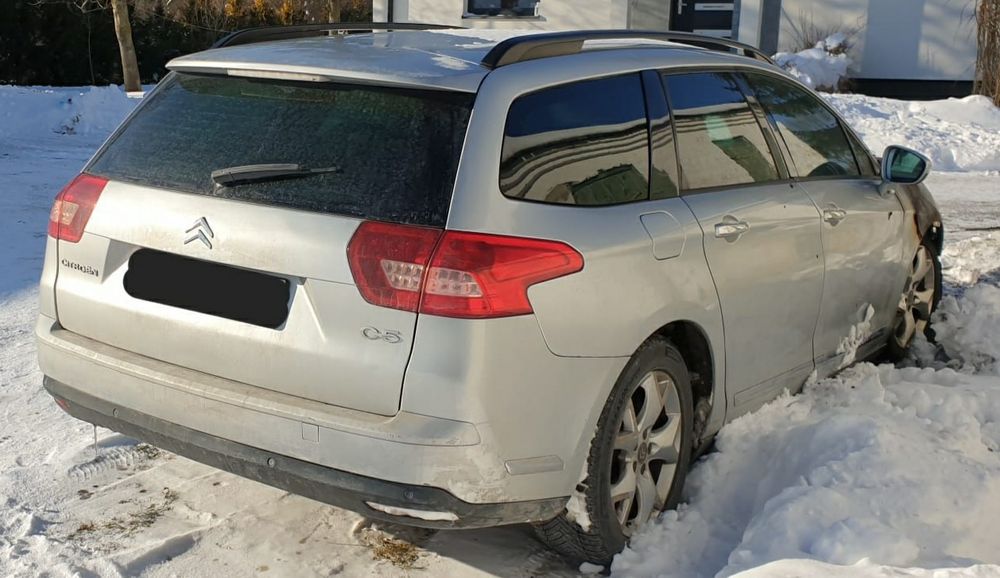 Citroen C5 uszkodzony