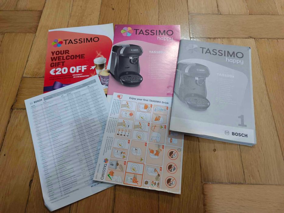 Ekspres kapsułkowy BOSCH Tassimo Happy