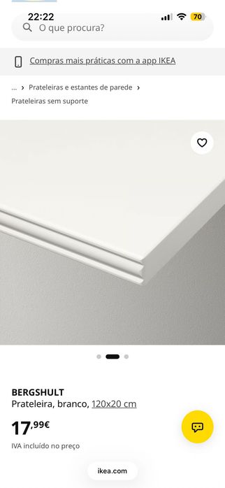 Prateleiras Ikea